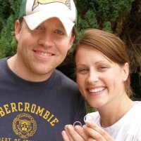 couple with their rings