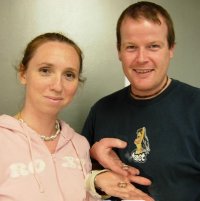 couple with their rings