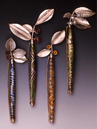 Linda Darty Garden Brooch Series