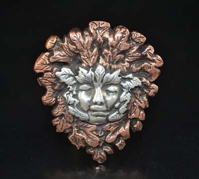 Green Man Pendant
