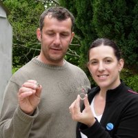 couple with their rings