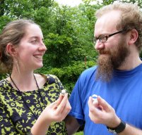 couple with their rings